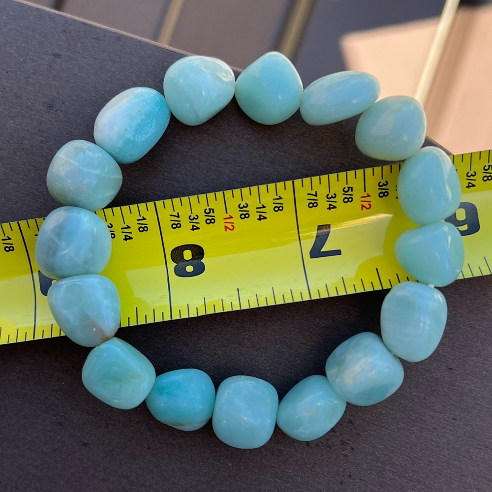 Amazonite Stretchy Bracelet - image 3